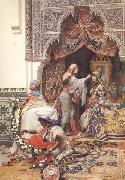 Jose Tapiro y Bara Preparativos del Casamiento de la Hija del cherif en Tanger (mk32) china oil painting reproduction